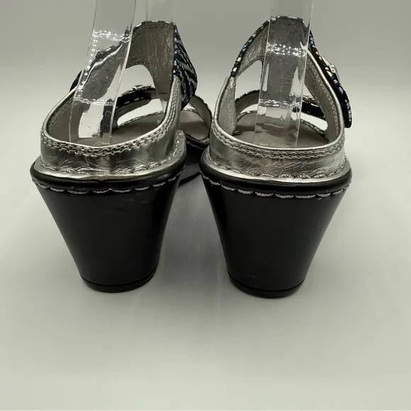 Alegria Lara Shmancy Wedge Sandal Size EU 37 US 7/7.5
