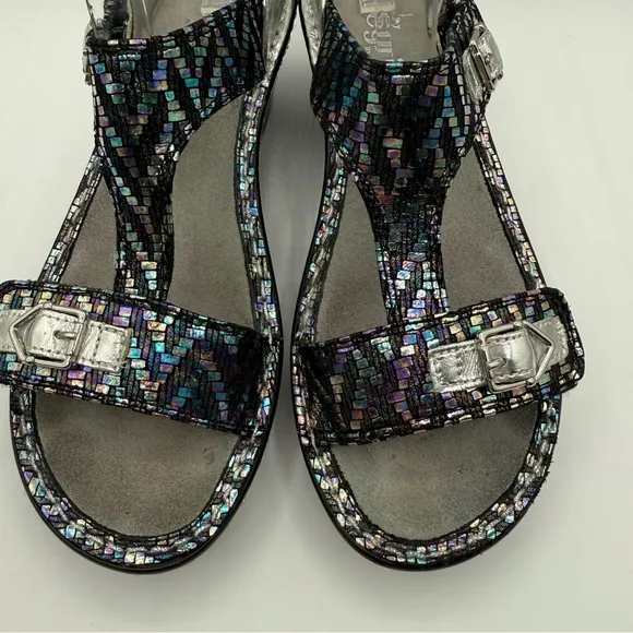 Alegria Lara Shmancy Wedge Sandal Size EU 37 US 7/7.5