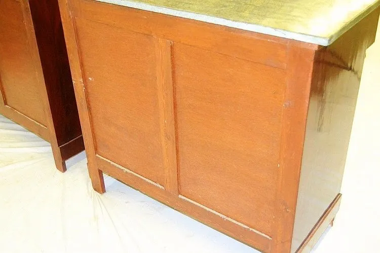 Antique Pair of Mahogany Chests of Drawers