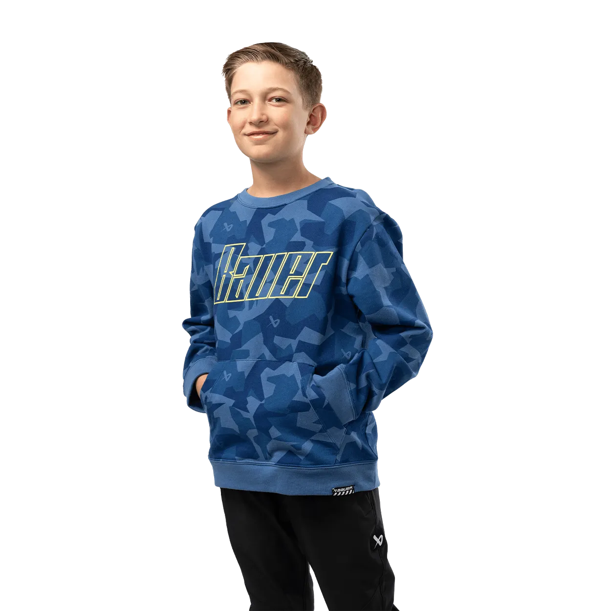 Bauer French Terry Youth Crew Shirt