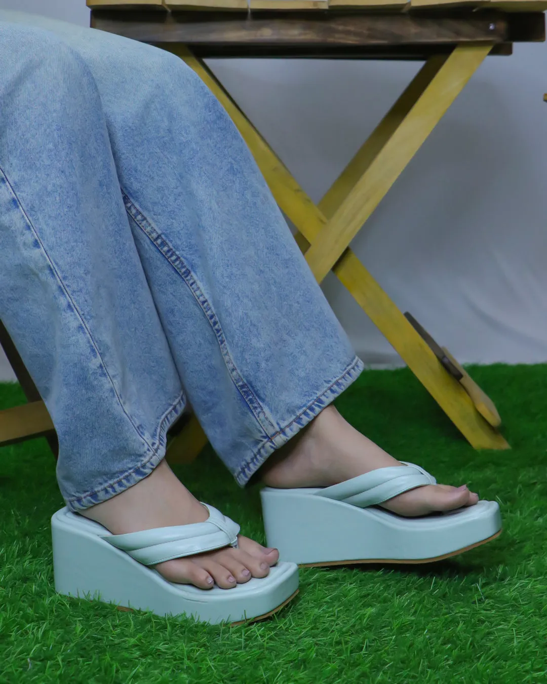 Blue Way too Simple Slides