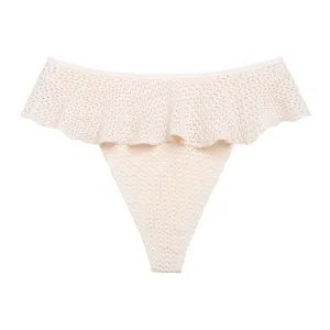 Bone Crochet Tamarindo Ruffle Bikini Bottom