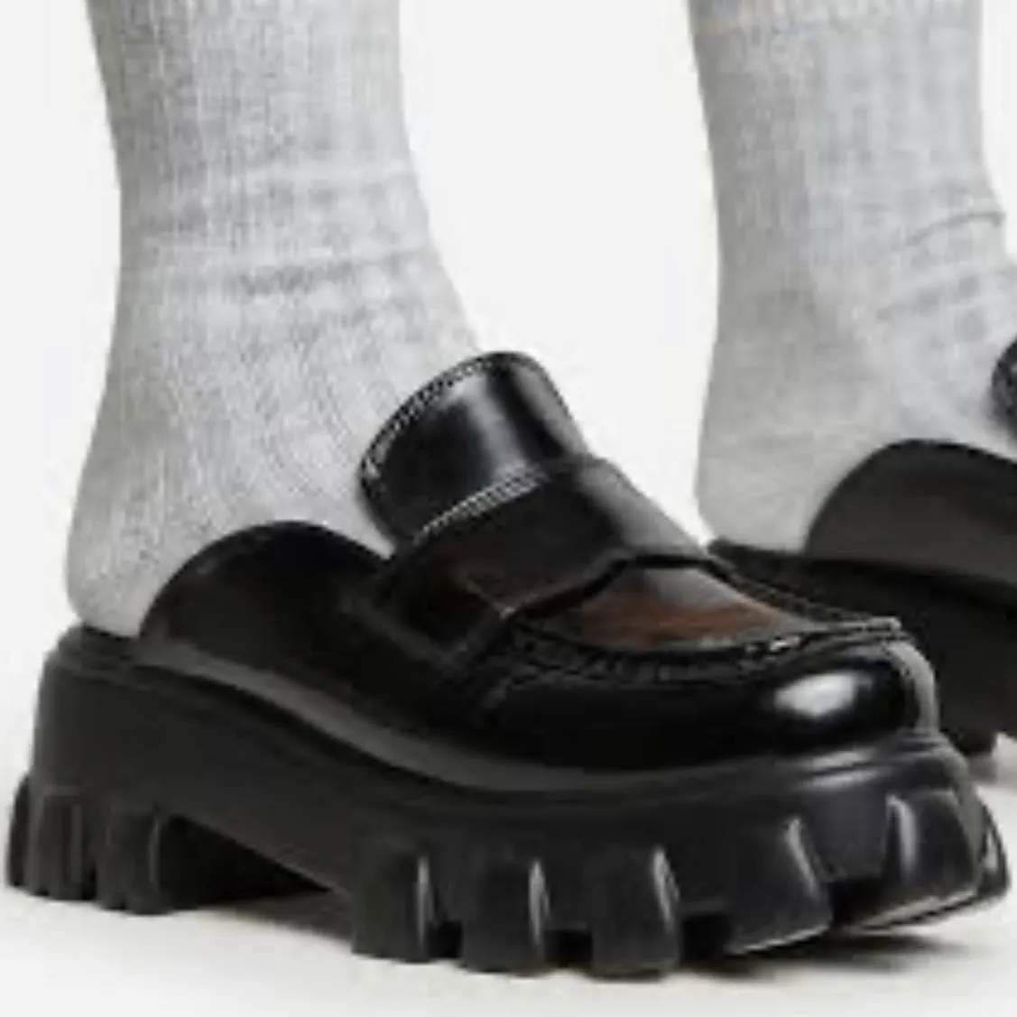 BUT U WomeChunky Loafer Mules Women's Clogs
