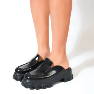 BUT U WomeChunky Loafer Mules Women's Clogs