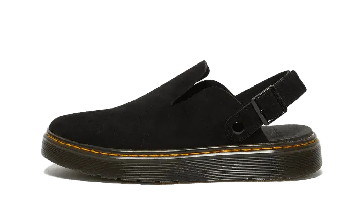 Carlson Black Suede