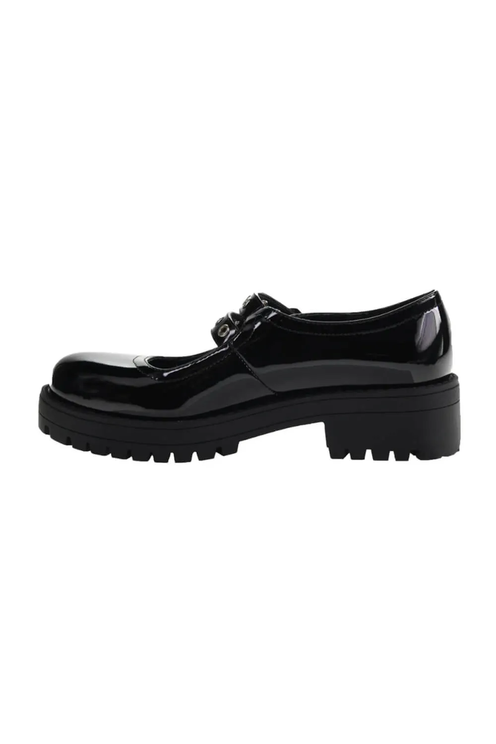 Chinese Laundry Vagabond Mary Janes Shoes for Women in Black | VAGABOND-PATENT BLK