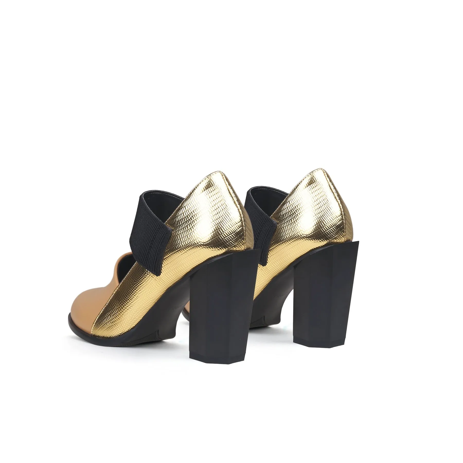 Clarke Cross Strap Leather Mary Jane - Neutral