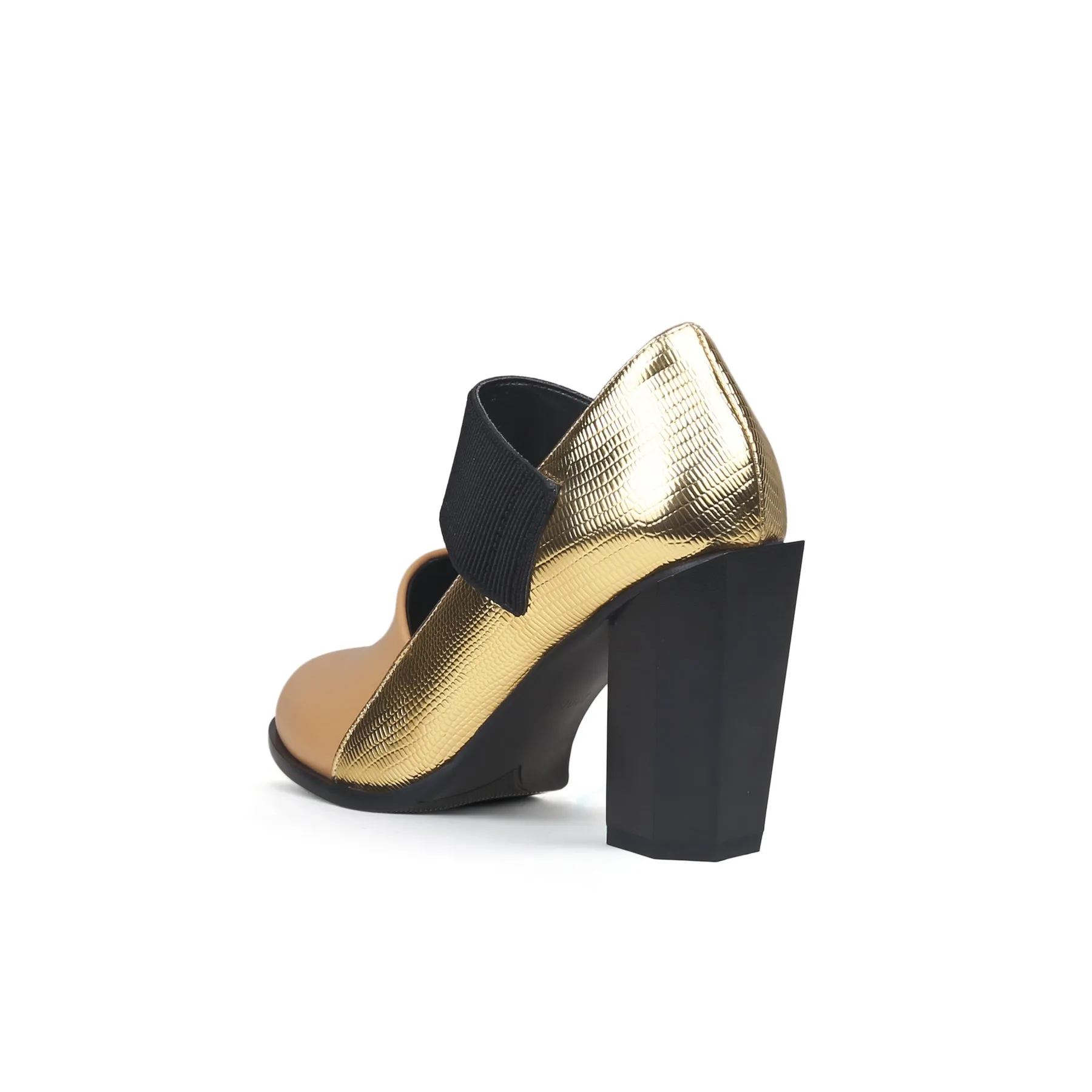 Clarke Cross Strap Leather Mary Jane - Neutral