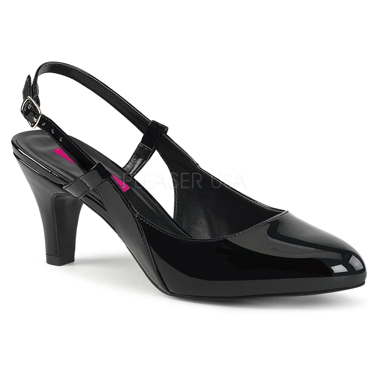 DIVINE-418  Black Patent