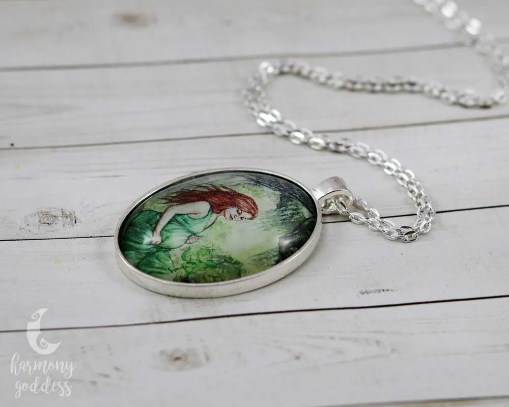 Earth Mother Goddess Necklace