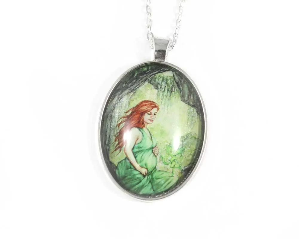 Earth Mother Goddess Necklace