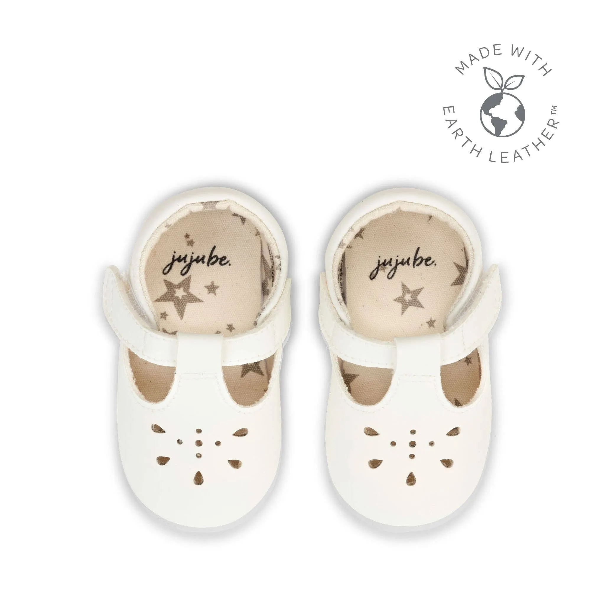 Eco Steps Mary Jane-Snowy White