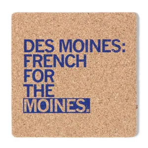 French Cork Coaster