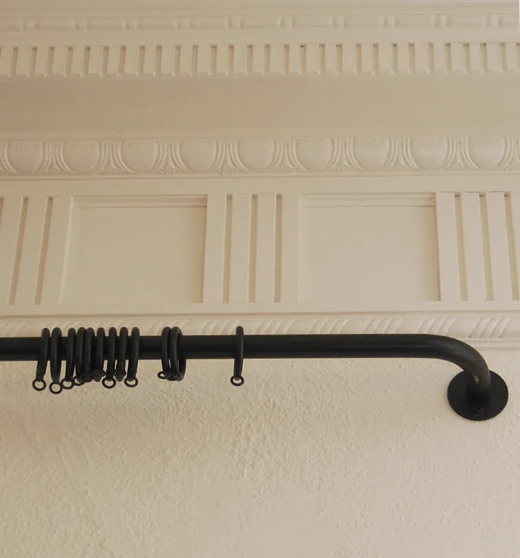 French Curved Iron Rod - Light Brown (Build Your Own)