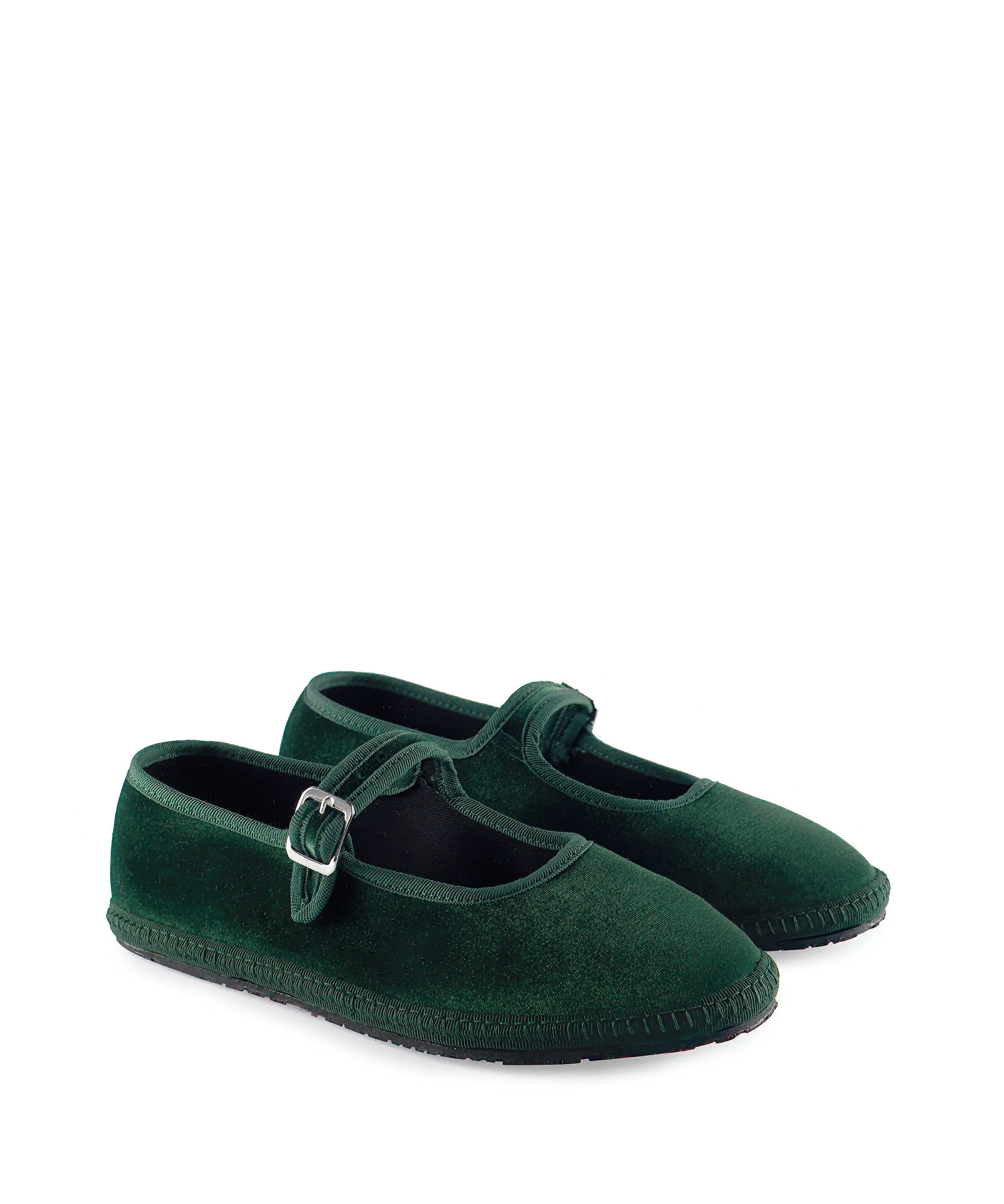 Friulana Mary Jane verde scuro