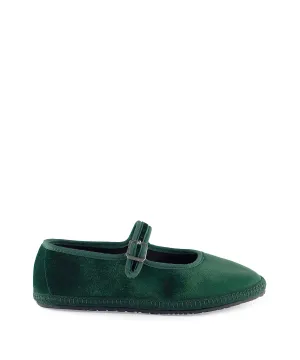 Friulana Mary Jane verde scuro