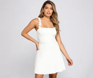 Fun And Stylish Flirty Skater Dress