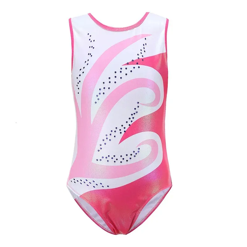 Girls' Diamante Long Sleeve Ballet