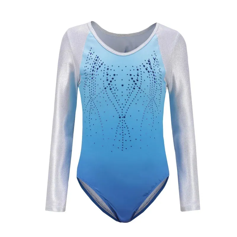Girls' Diamante Long Sleeve Ballet