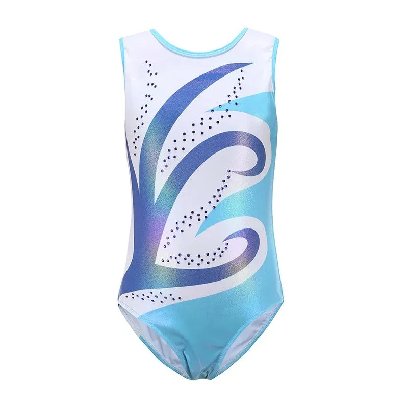 Girls' Diamante Long Sleeve Ballet