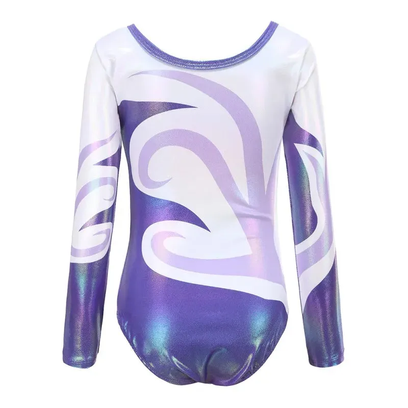 Girls' Diamante Long Sleeve Ballet