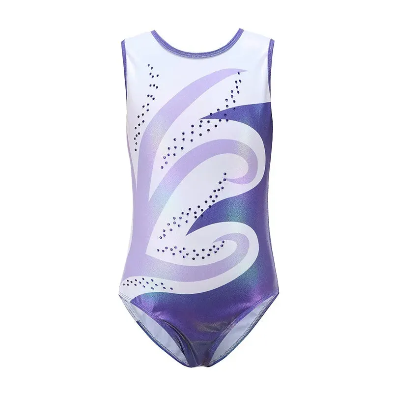 Girls' Diamante Long Sleeve Ballet