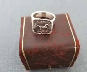 Horse Ring - High Spirited Yet Sensitive - Size 9