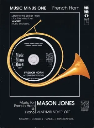 INTERMEDIATE FRENCH HORN SOLOS VOL 3 BK/CD