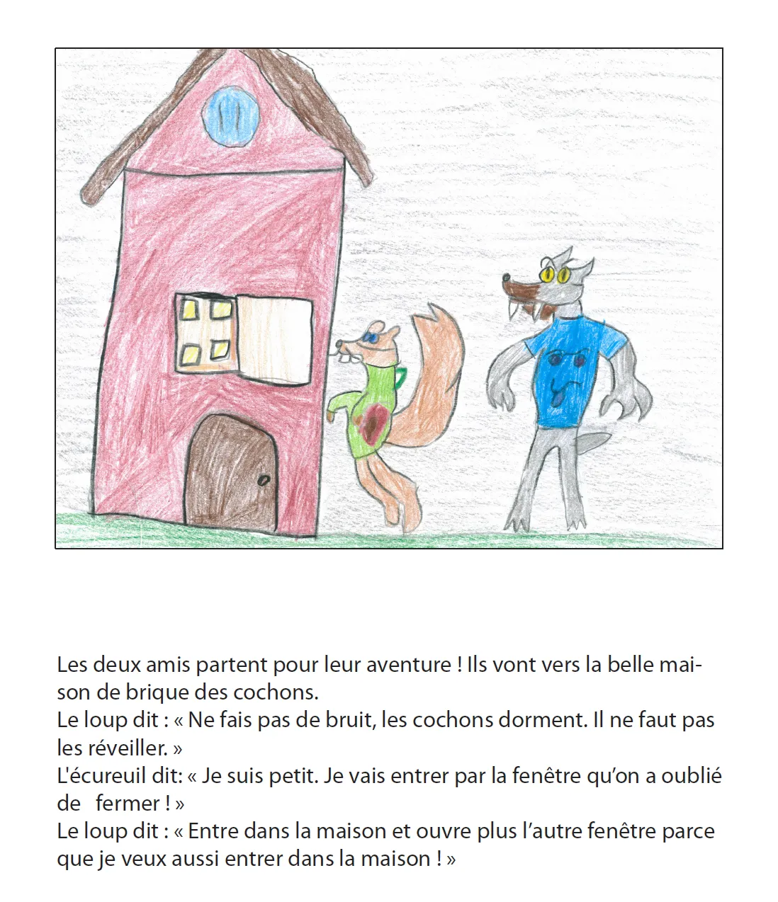 La vengeance du grand merchant loup - Reader (minimum of 6)