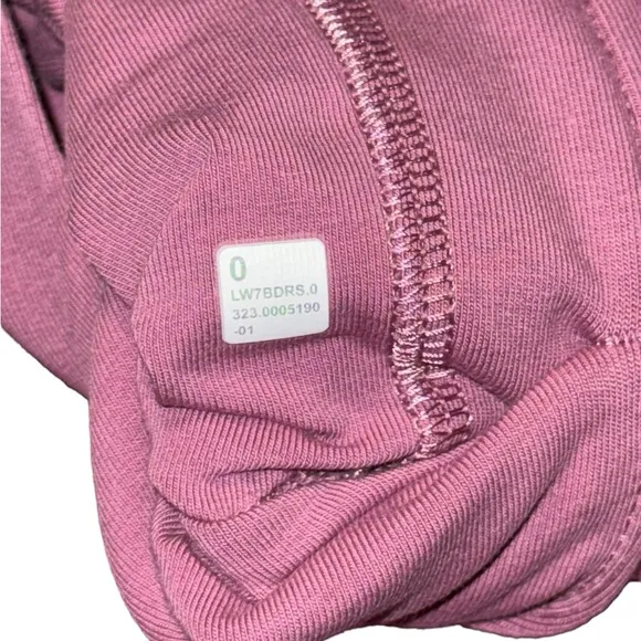 Lululemon Inner Glow High-Rise Short 3&quot; Velvet Dust Size 0