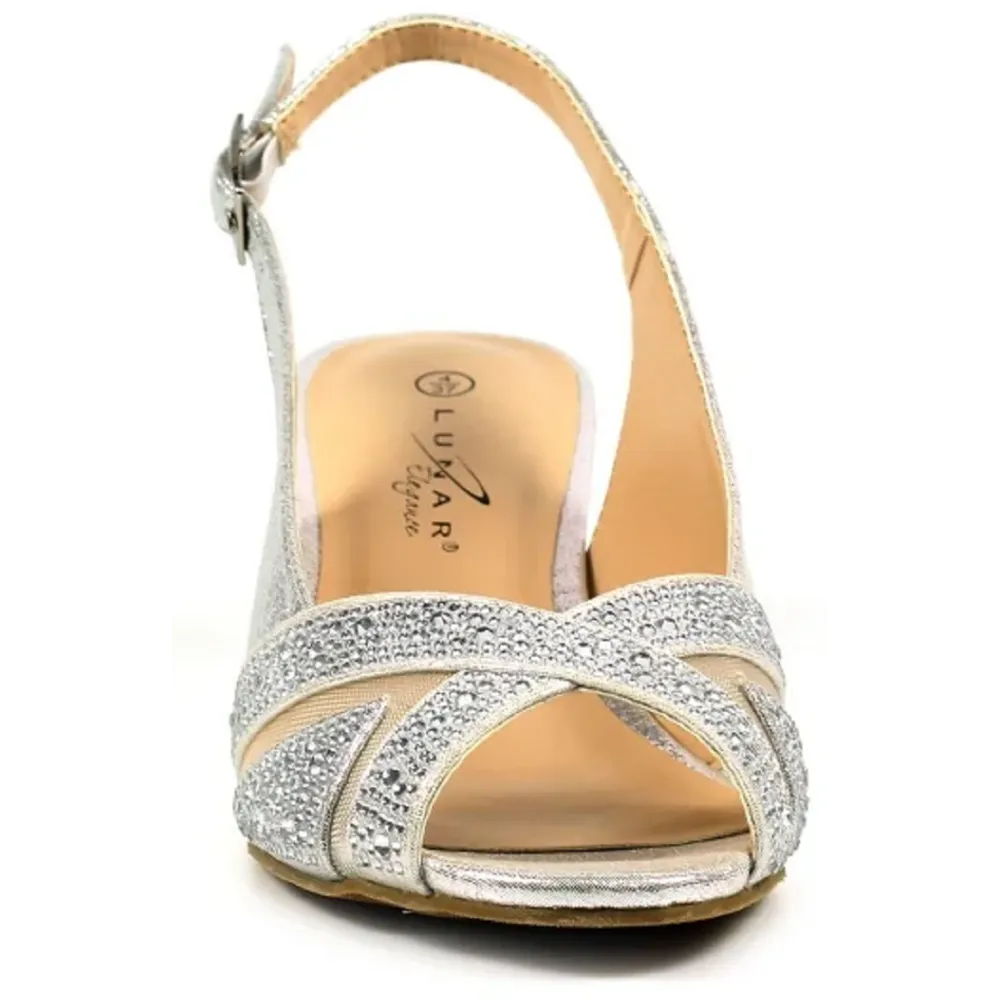 Lunar Emmerline Elegance Wedge Silver Sandals