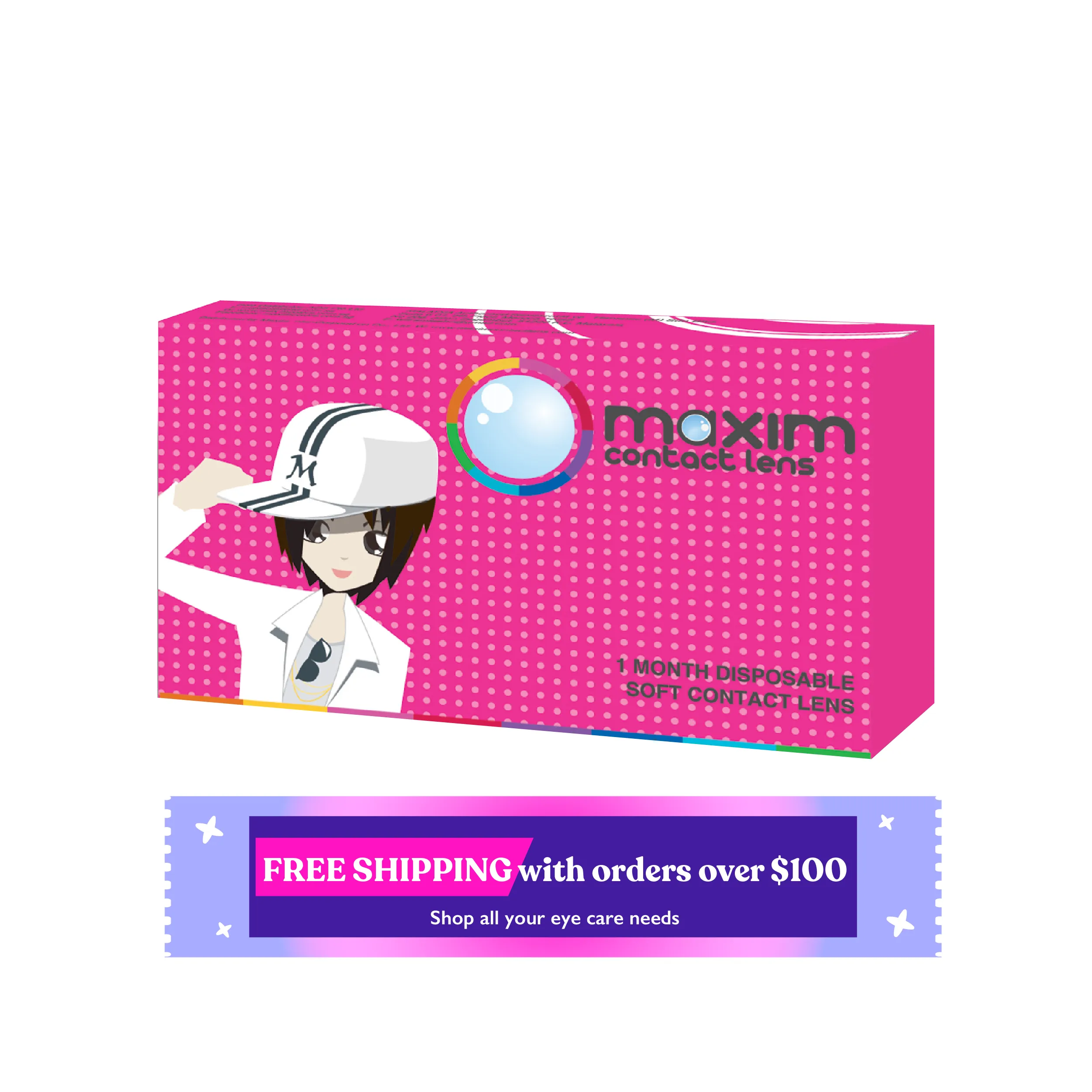 Maxim French Series 1-Month