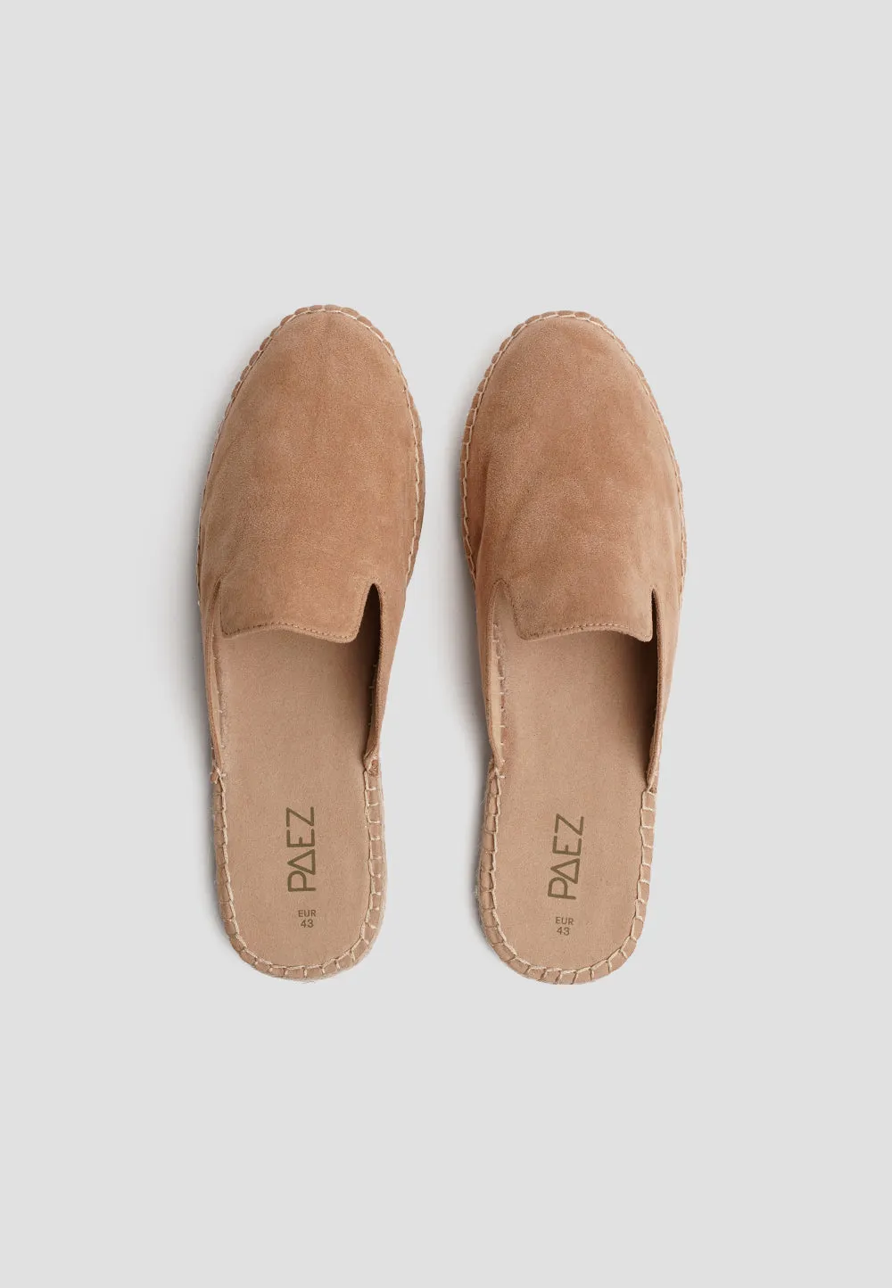 MULE VEGAN SUEDE SAND