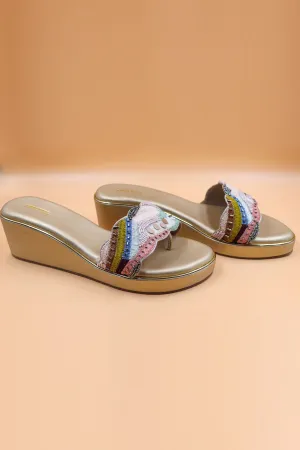 Pastel Anchor Thread Wedges