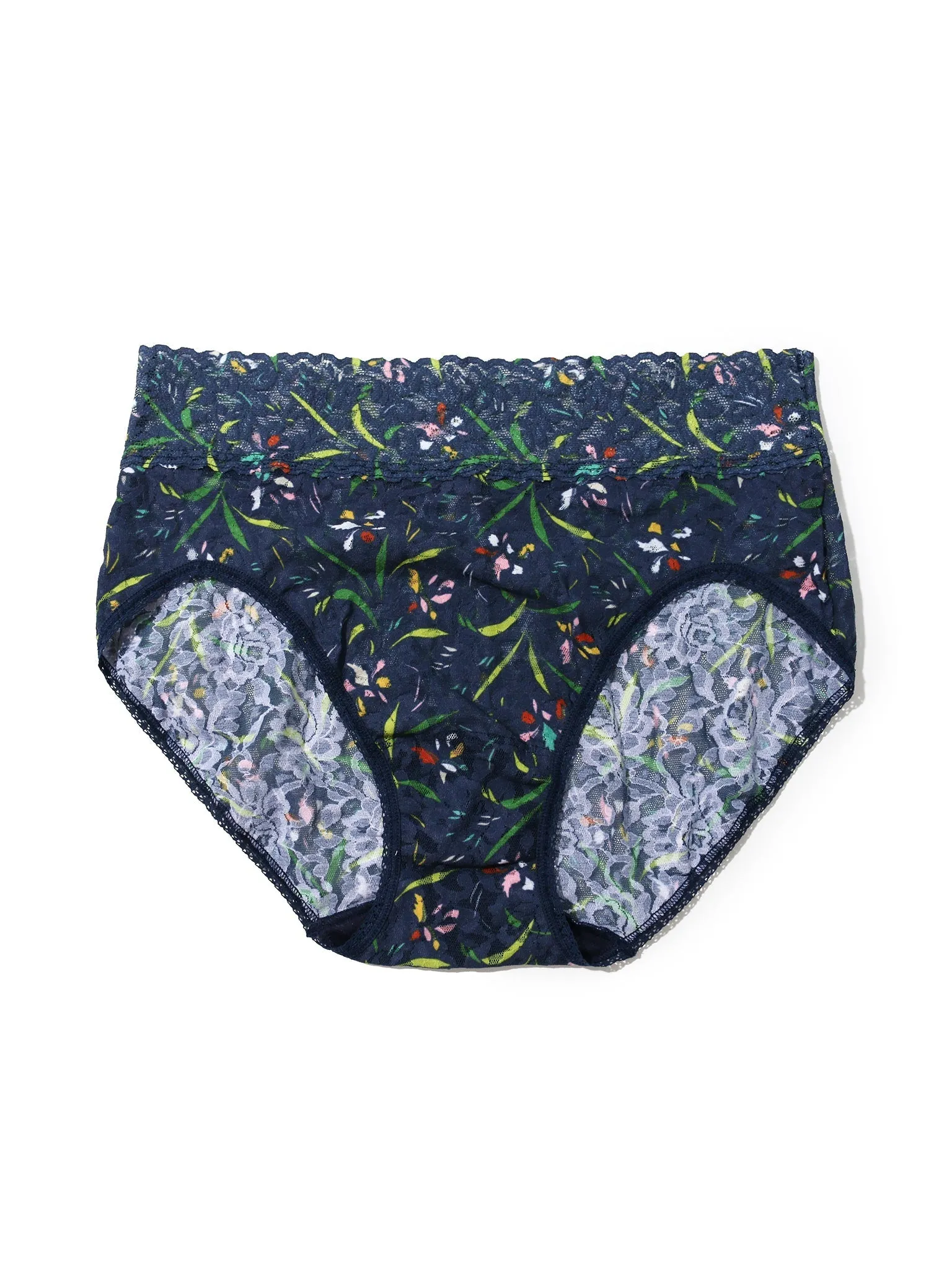 Printed Signature Lace French Brief Field Day Sale