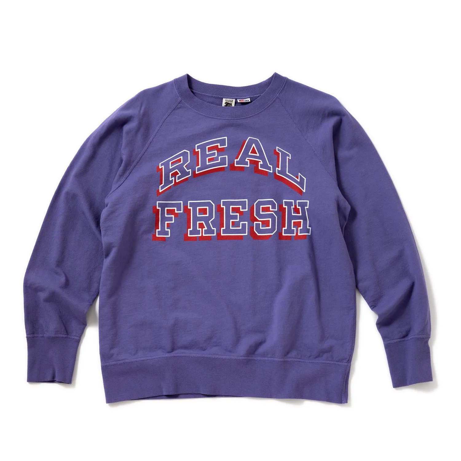 RIDING HIGH | ライディングハイ　7.5oz.USA FRENCH TERRY PRINT RAGLAN