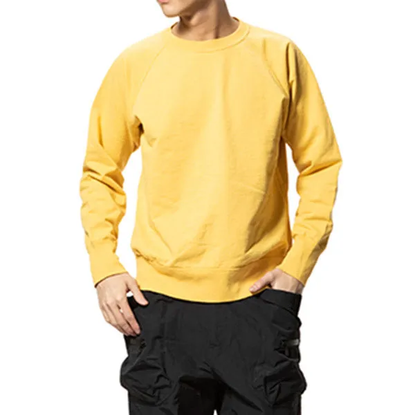 RIDING HIGH | ライディングハイ　7.5oz.USA FRENCH TERRY RAGLAN SWEAT