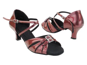 S92307 223 Pearl Dark Red Patent