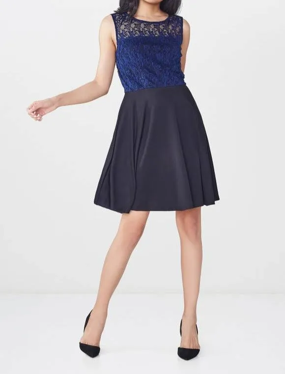 Sarah Black A-line Dress