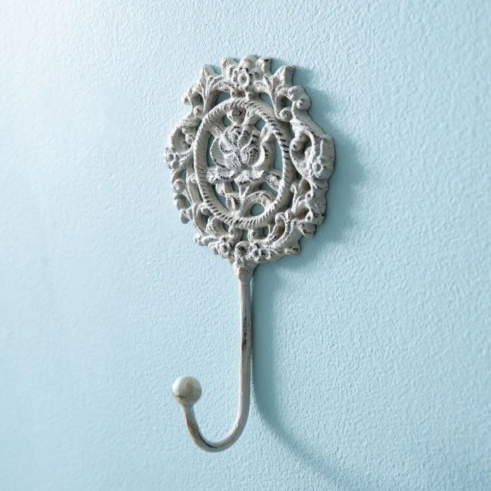 Set of 2 Charming Vintage Rose Hooks