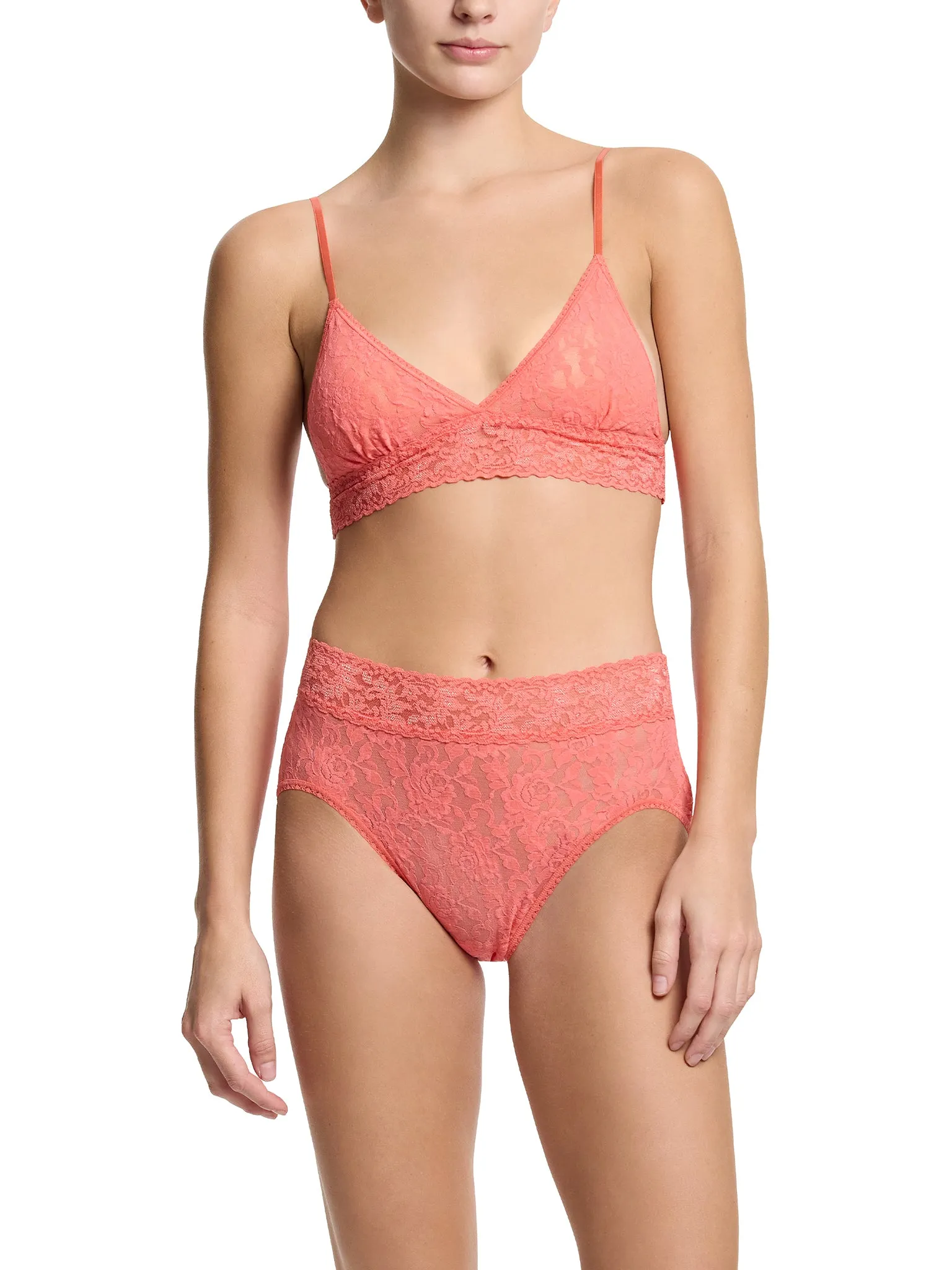 Signature Lace® French Brief Courageous Coral