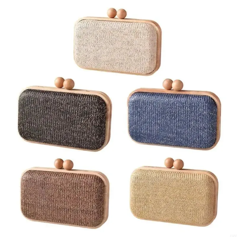 Straw Clutch Purses for Women Summer Beach Bags Envelope Woven Clutch Handbags
