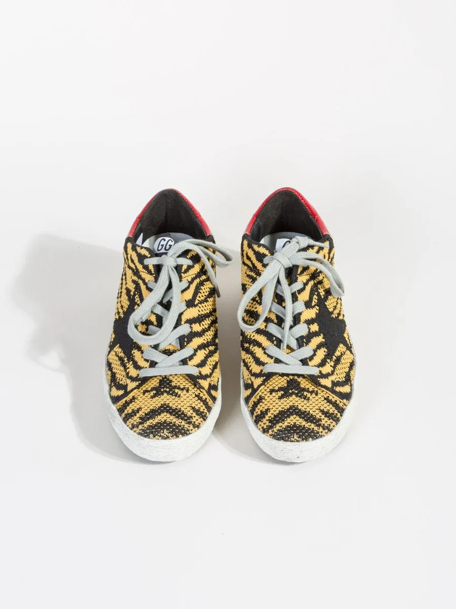 tiger knit sneaker
