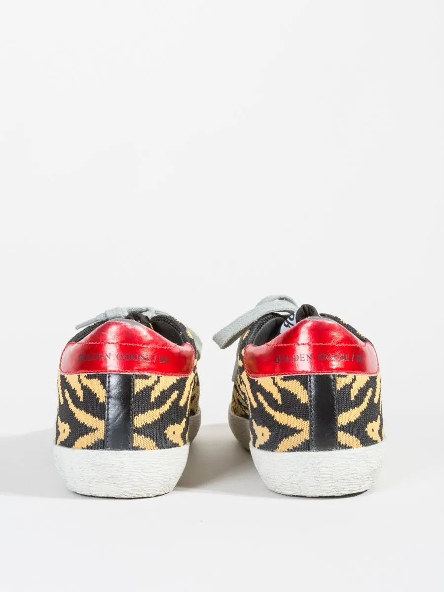 tiger knit sneaker