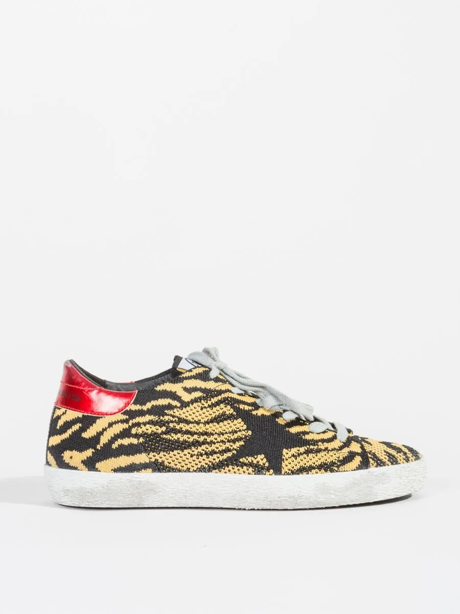 tiger knit sneaker